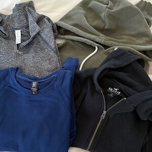 Hollister, Athleta Girl, Offline, and Wild Fable Sweatshirt Bundle for Tween
